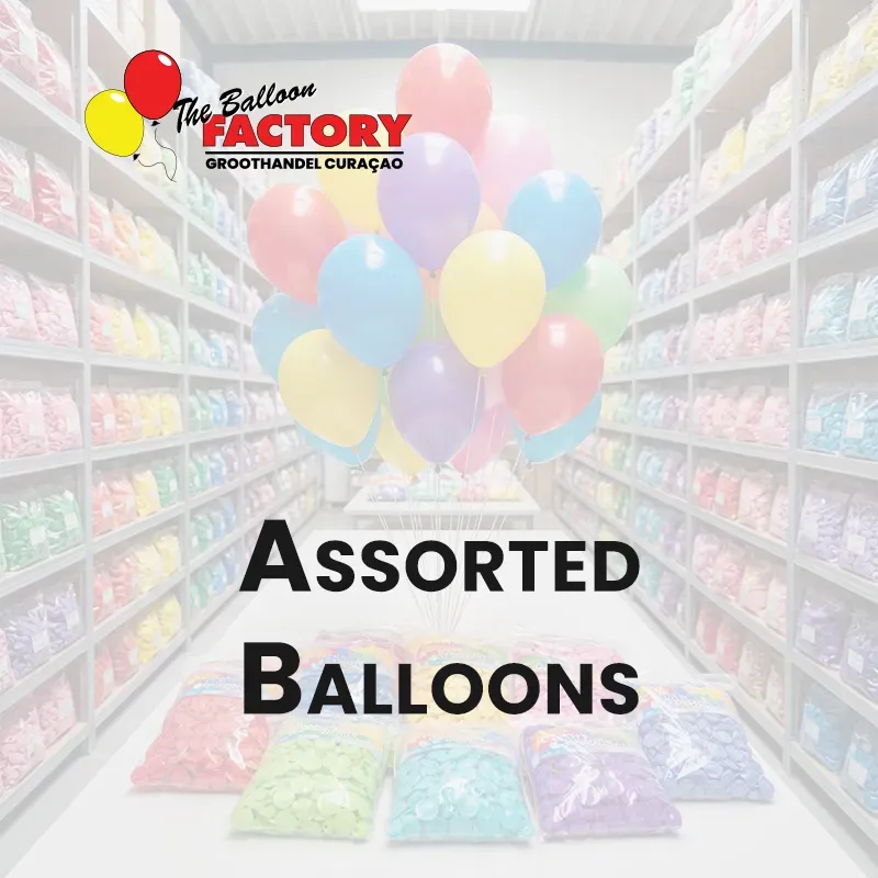 Assorti Ballonnen The Balloon Factory Curacao copy