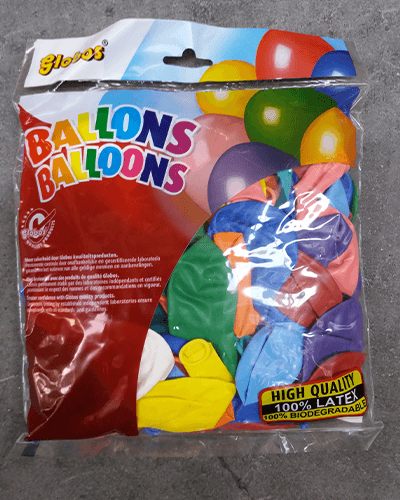 Assorti-Ballonnen-The-Balloon-FactoryNr-1015 Ballon no. 10 pastel