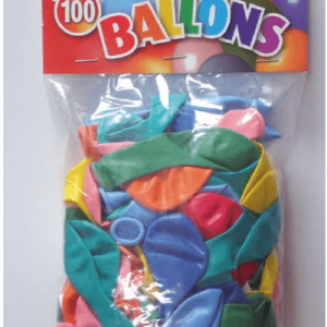 Assorti-Ballonnen-The-Balloon-FactoryNr-1099 Balloon no. 8 pastel, bag with header card