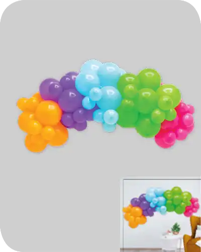 Balloonkit-28301 Balloon Garland Colour Fun GD001