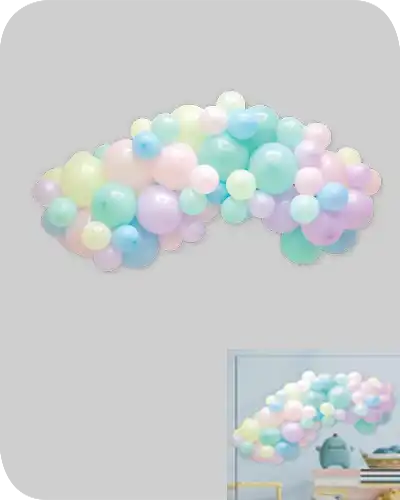Balloonkit-28302 Balloon Garland Macaroon GD002