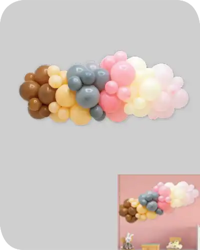 Balloonkit-28304 Balloon Garland Sweet Party Pink GD004