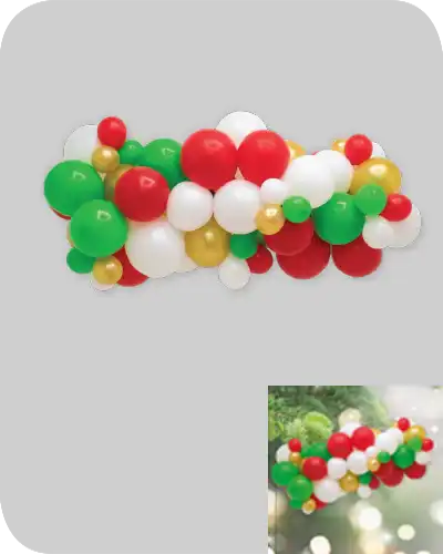 Balloonkit-28306 Balloon Garland Christmas GD006