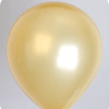 Ballon no. 10 metallic goud