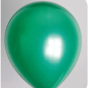 Metallic-Parel-Ballonnen-The-Balloon-FactoryNo-28 Ballon no. 5 metallic donkergroen