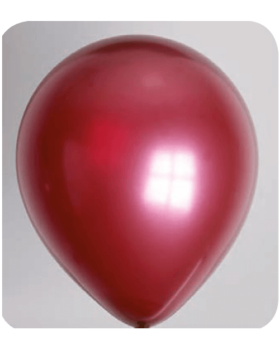 Metallic-Parel-Ballonnen-The-Balloon-FactoryNo-32 Ballon no. 12 metallic bordeaux