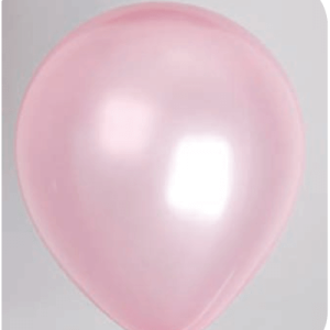 Metallic-Parel-Ballonnen-The-Balloon-FactoryNo-73 Ballon no. 5 parel rose