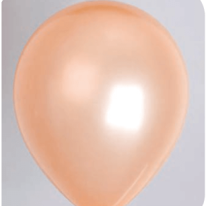 Metallic-Parel-Ballonnen-The-Balloon-FactoryNo-74 Ballon no. 5 parel zalm