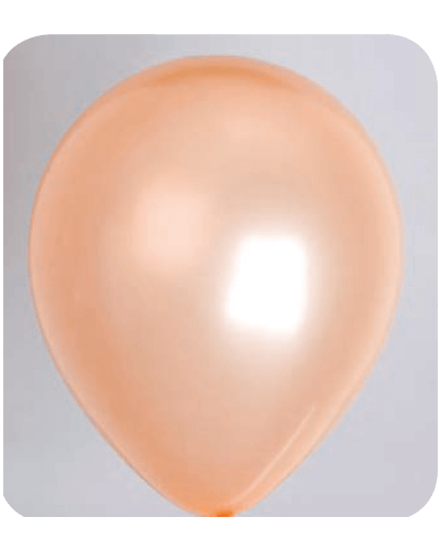 Metallic-Parel-Ballonnen-The-Balloon-FactoryNo-74 Ballon no. 5 parel zalm