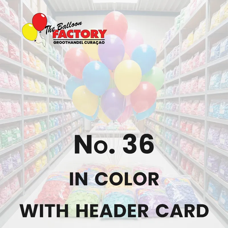 No. 36 op kleur met kopkaart The Balloon Factory Curacao copy