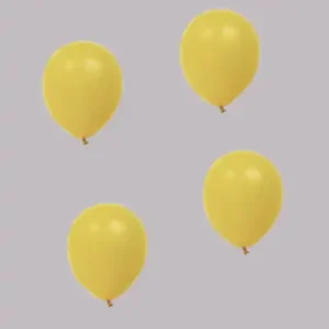 Pastel-decoratie-ballonnen-No.14-VT Ballon no. 12 ocher vintage