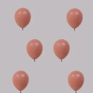 Pastel-decoratie-ballonnen-No.18-VT Ballon no. 12 rust pink vintage