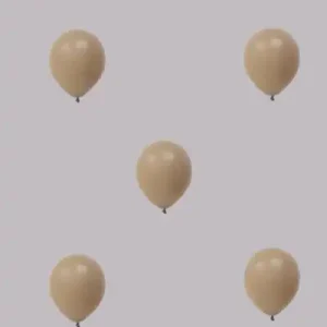 Pastel-decoratie-ballonnen-No.79-VT Ballon no. 12 sepia vintage