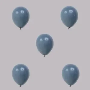 Pastel-decoratie-ballonnen-No.80-VT Ballon no. 12 midnight blue vintage