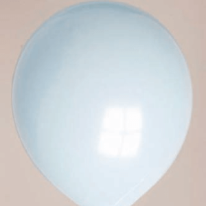 Pastel-decoratie-ballonnenNo-2 Ballon no. 10 lichtblauw