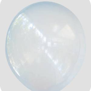 Ballon no. 12 blue bubble