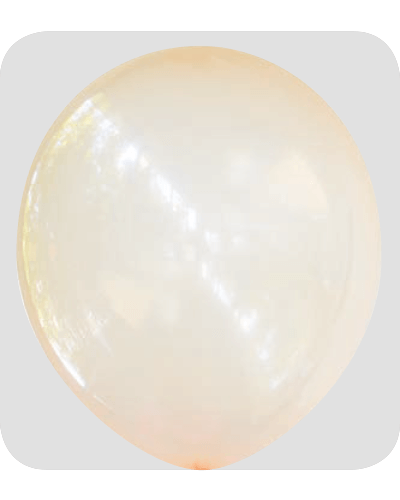 Pastel-decoratie-ballonnenNo-247BB Ballon no. 12 orange bubble
