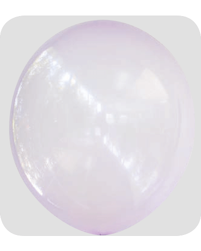 Pastel-decoratie-ballonnenNo-249BB Ballon no. 12 purple bubble