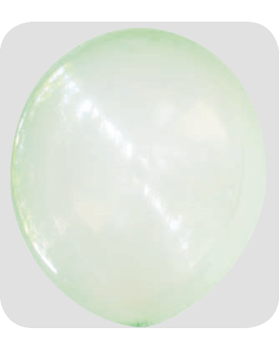 Pastel-decoratie-ballonnenNo-255BB Ballon no. 12 green bubble