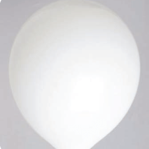Ballon no. P-22 plat wit
