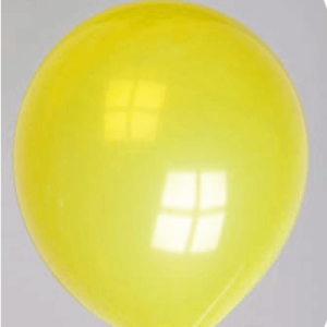 Pastel-decoratie-ballonnenNo-41 BALLON NO. 36 KRISTAL GEEL