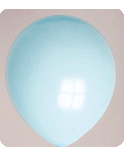 Pastel-decoratie-ballonnenNo-42 Ballon no. 12 babyblauw