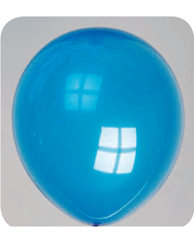 Pastel-decoratie-ballonnenNo-43 Ballon no. 36 kristal marineblauw