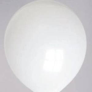 Pastel-decoratie-ballonnenNo-45 Ballon no. 10 kristal wit