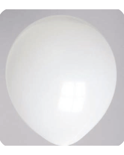 Pastel-decoratie-ballonnenNo-45 Ballon no. 24 kristal wit