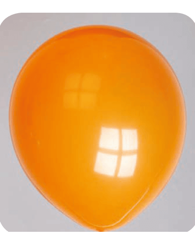 Pastel-decoratie-ballonnenNo-47 Ballon no. 5 kristal oranje