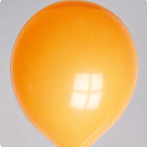 Ballon no. P-29E plat oranje
