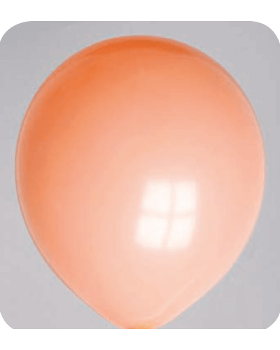Pastel decoration balloons No-53 Ballon no. 10 salmon