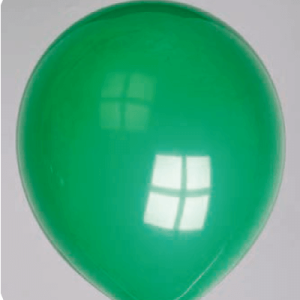 Pastel-decoratie-ballonnenNo-55 Ballon no. 10 kristal smaragdgroen