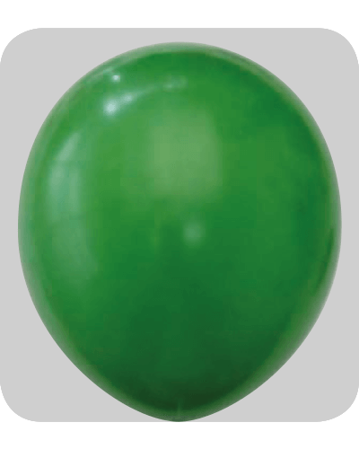 Pastel-decoratie-ballonnenNo-55-OP Ballon no. 12 forest green