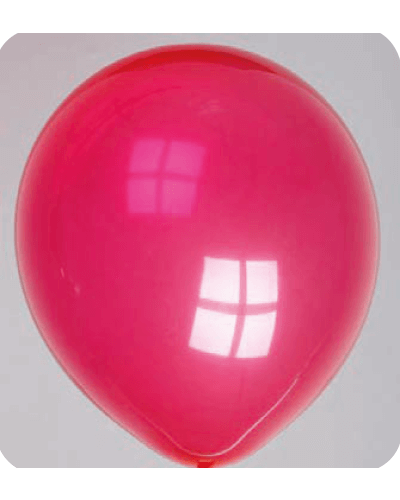 Pastel-decoratie-ballonnenNo-61 Ballon no. 5 kristal donkerviolet