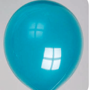Ballon no. 5 kristal waterblauw