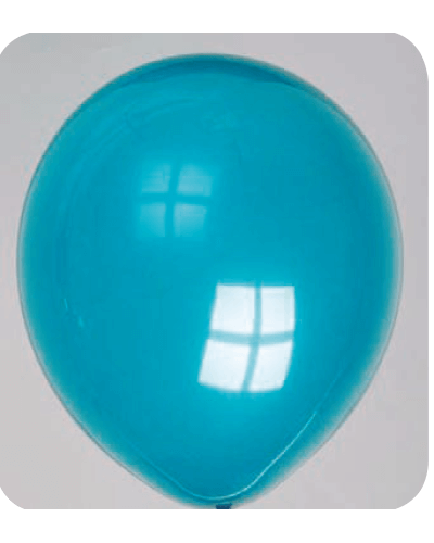 Pastel-decoratie-ballonnenNo-63 Ballon no. 5 kristal waterblauw
