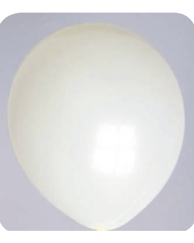 Pastel-decoratie-ballonnenNo-64 Ballon no. 5 ivoor
