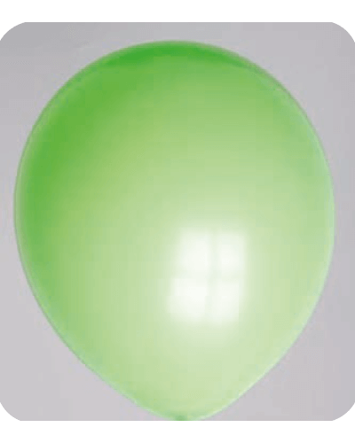 Pastel-decoratie-ballonnenNo-65 Ballon no. 5 limoengroen