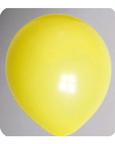Pastel-decoratie-ballonnenNo-81 Ballon no. 12 donkergeel