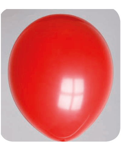 Pastel-decoratie-ballonnenNo-82 Ballon no. 12 dieprood