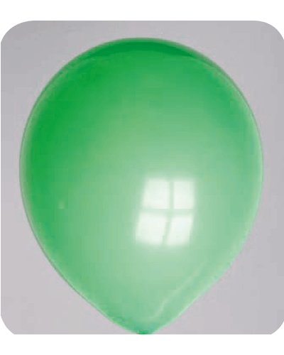 Pastel-decoratie-ballonnenNo-9 Ballon no. 10 donkergroen