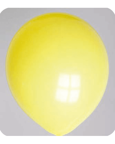 Pastel-decoratie-ballonnenNr-1 Ballon no. 10 geel