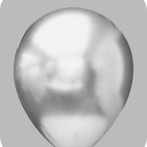 Ballon no. 5 platinum silver