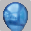Ballon no. 11 platinum blue