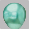 Ballon no. 5 platinum green