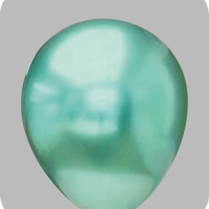 Ballon no. 5 platinum green