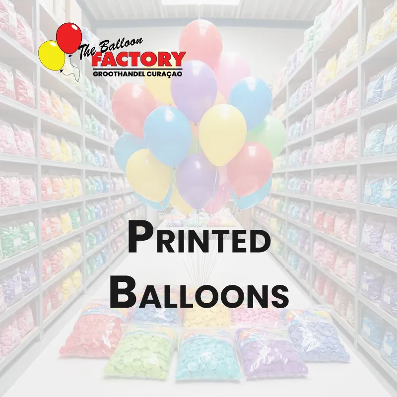 Bedrukte Ballonnen The Balloon Factory Groothandel Curacao
