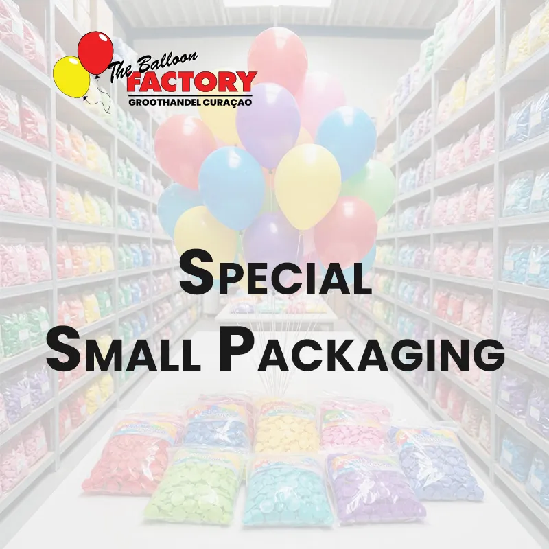 Speciale Kleinverpakkingen - The Balloon Factory GroothandelmCuraçao