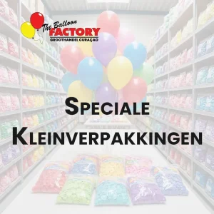 Speciale Kleinverpakkingen - The Balloon Factory GroothandelmCuraçao Speciale Kleinverpakkingen - The Balloon Factory GroothandelmCuraçao